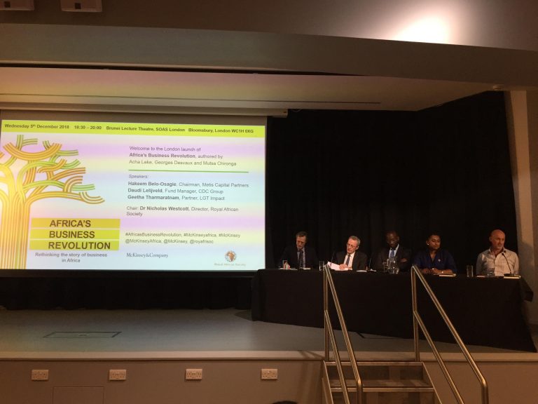 Africa's business revolution mckinsey book promotion