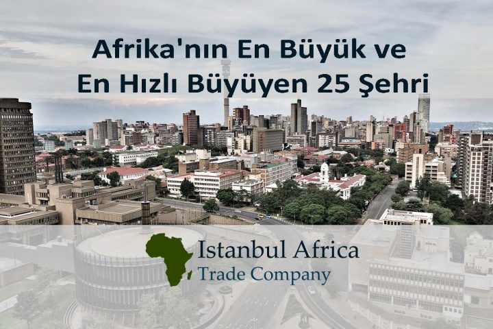 Afrika’nın En Büyük ve En Hızlı Büyüyen 25 Şehri