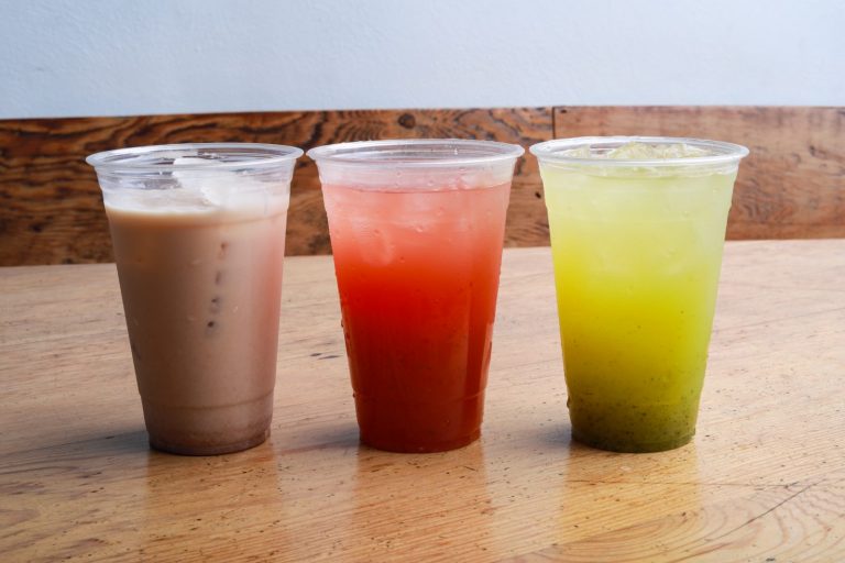 three juice cups