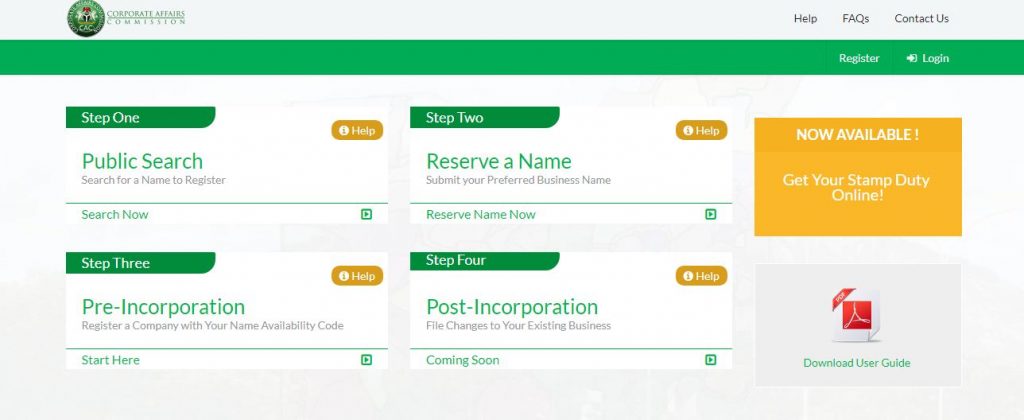 how to register a company in nigeria